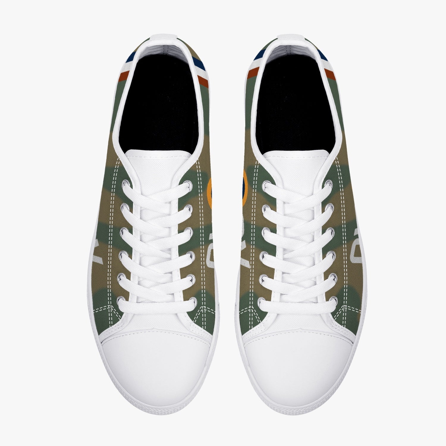 Spitfire "QV-K" Low Top Canvas Shoes - I Love a Hangar