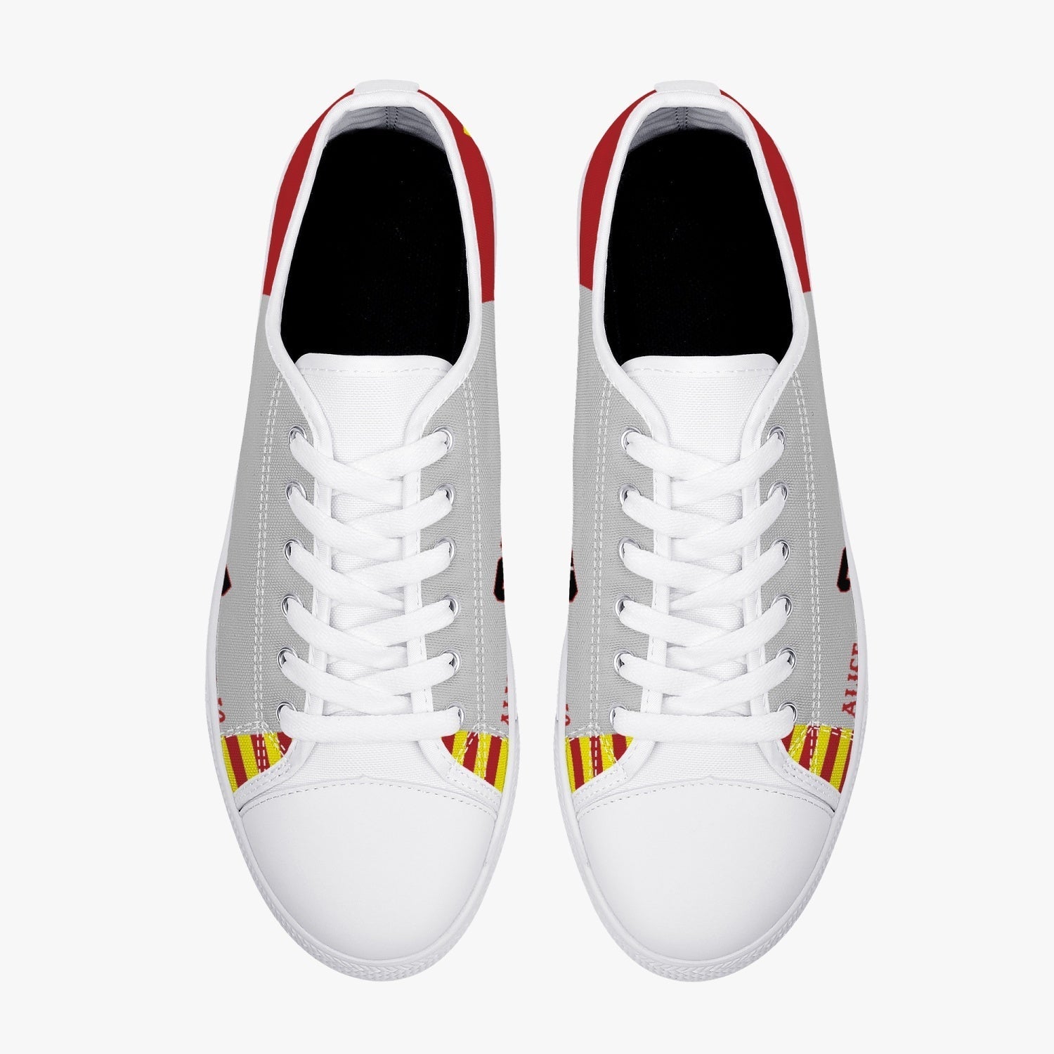 P-51 "Alice-Jo" Low Top Canvas Shoes - I Love a Hangar