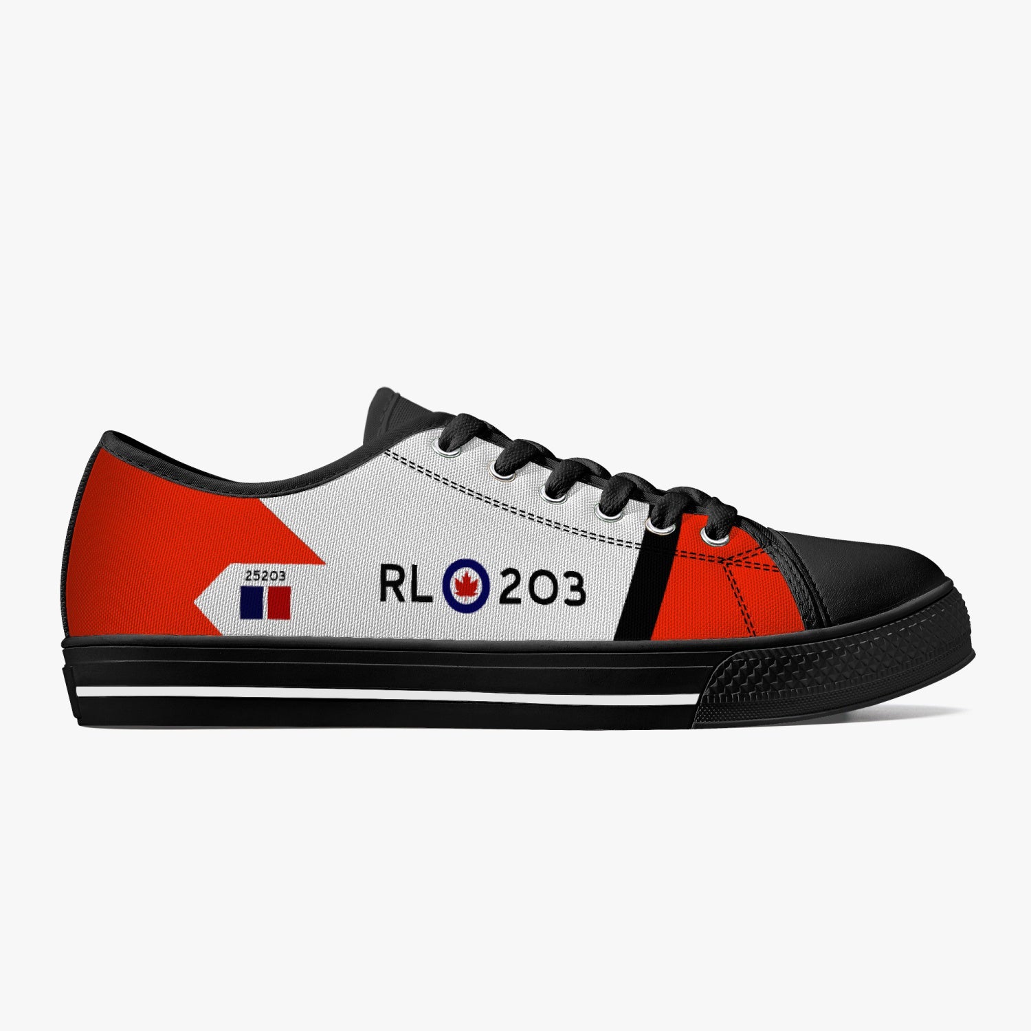 CF-105 Arrow (RL-203) Low Top Canvas Shoes