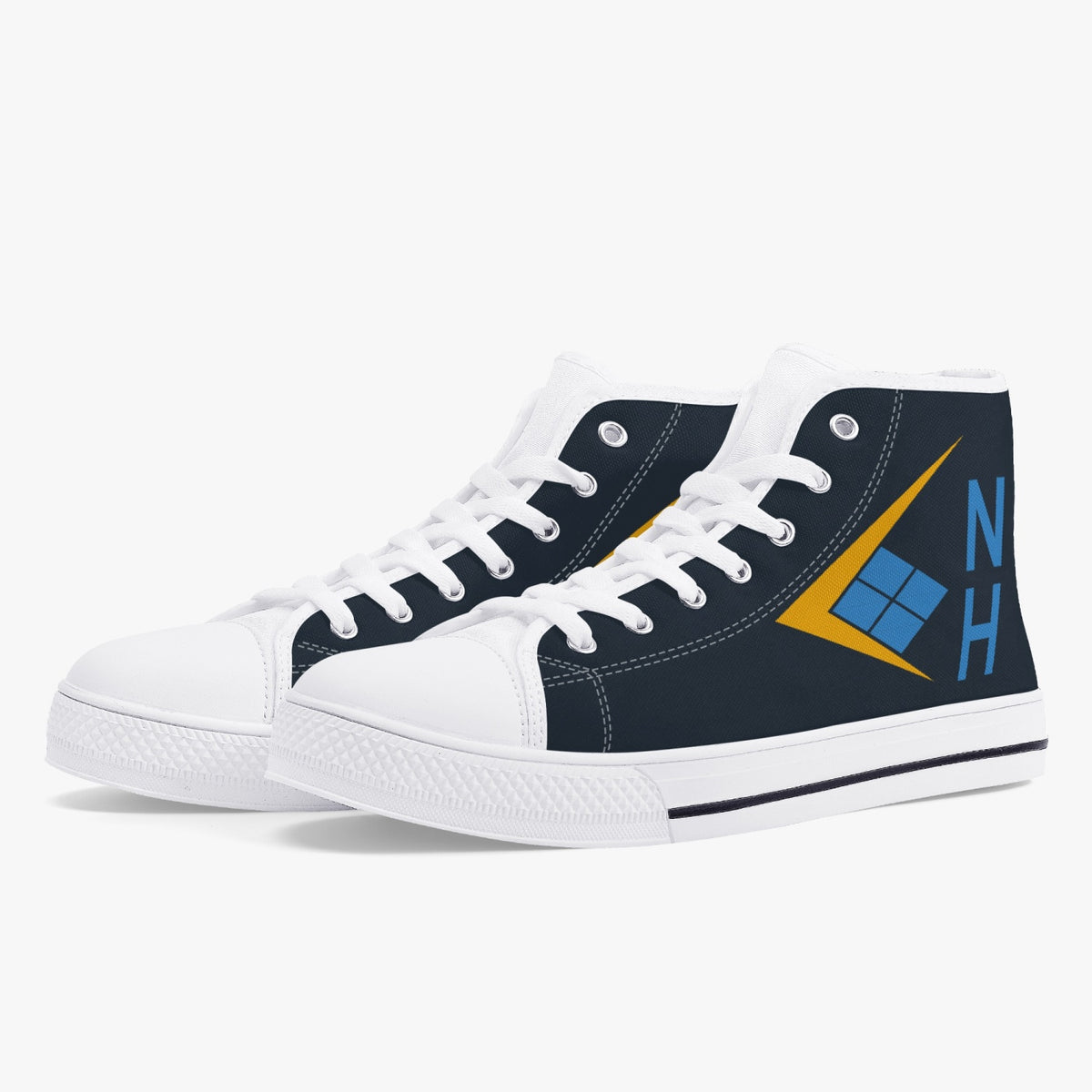VFA-146 "Blue Diamonds" High Top Canvas Shoes - I Love a Hangar