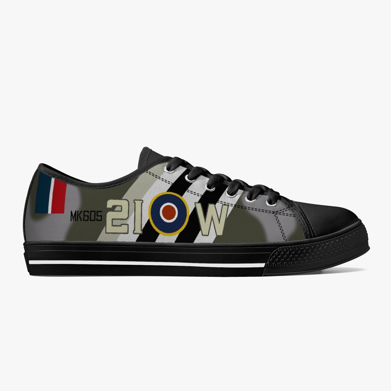 Spitfire "2I-W" Low Top Canvas Shoes - I Love a Hangar