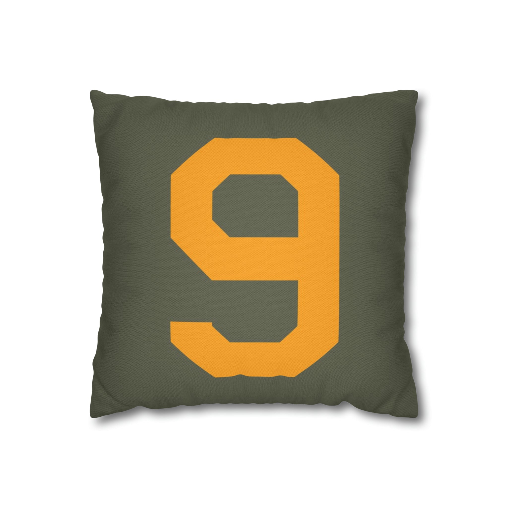 WWII USAAF Number "9" Square Pillowcase - I Love a Hangar