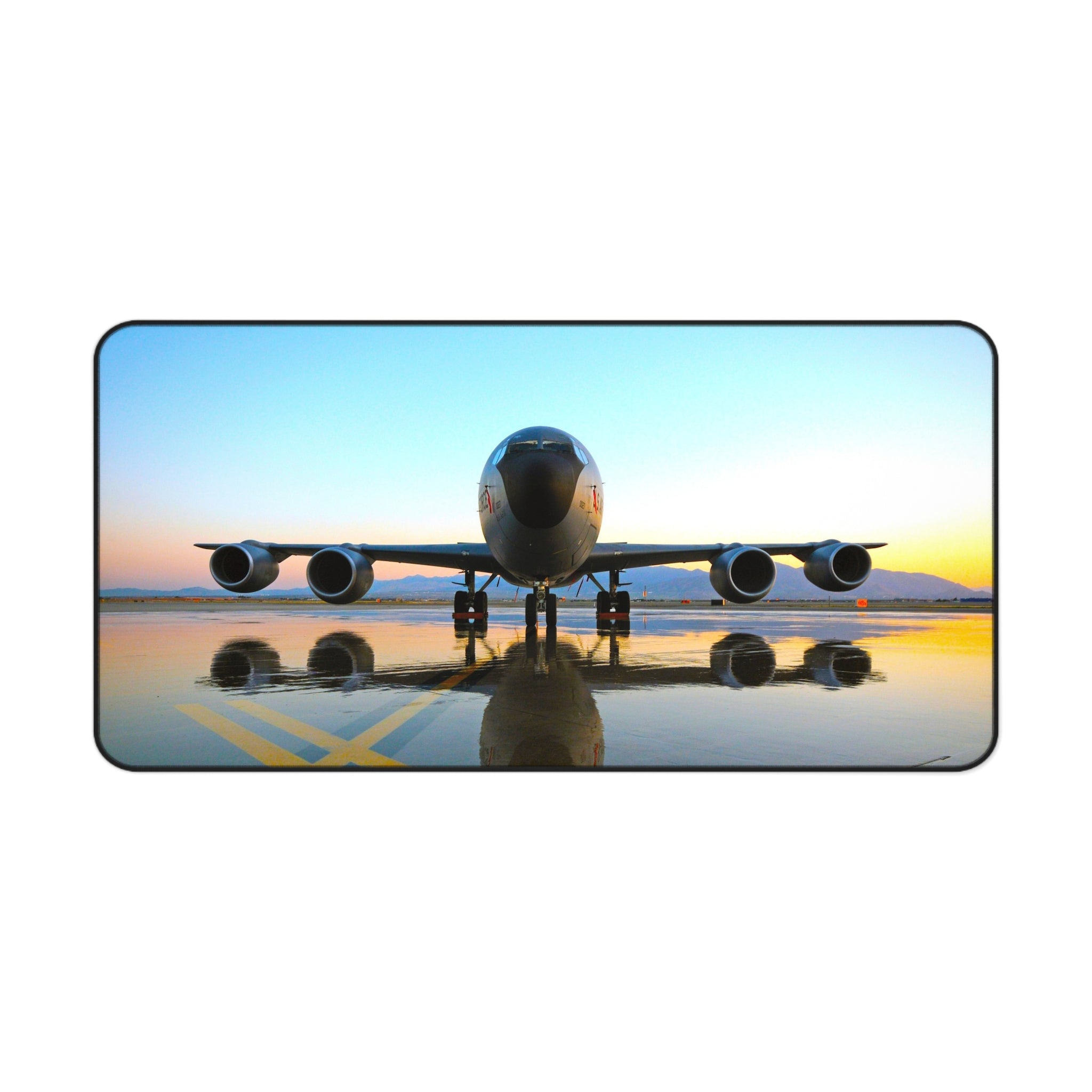 KC-135 Stratotanker Desk Mat - I Love a Hangar