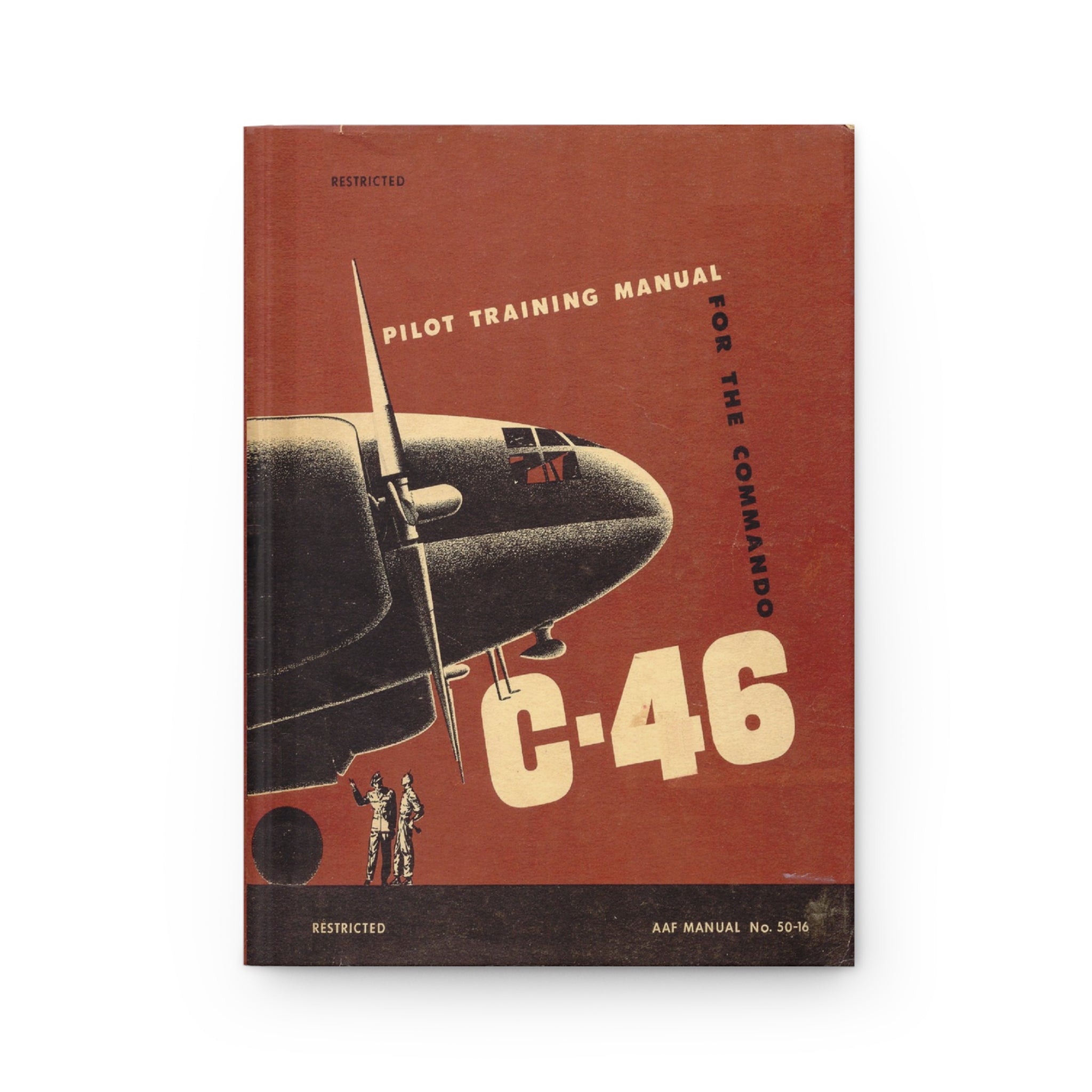 C-46 "Commando" Inspired Hardcover Journal - I Love a Hangar