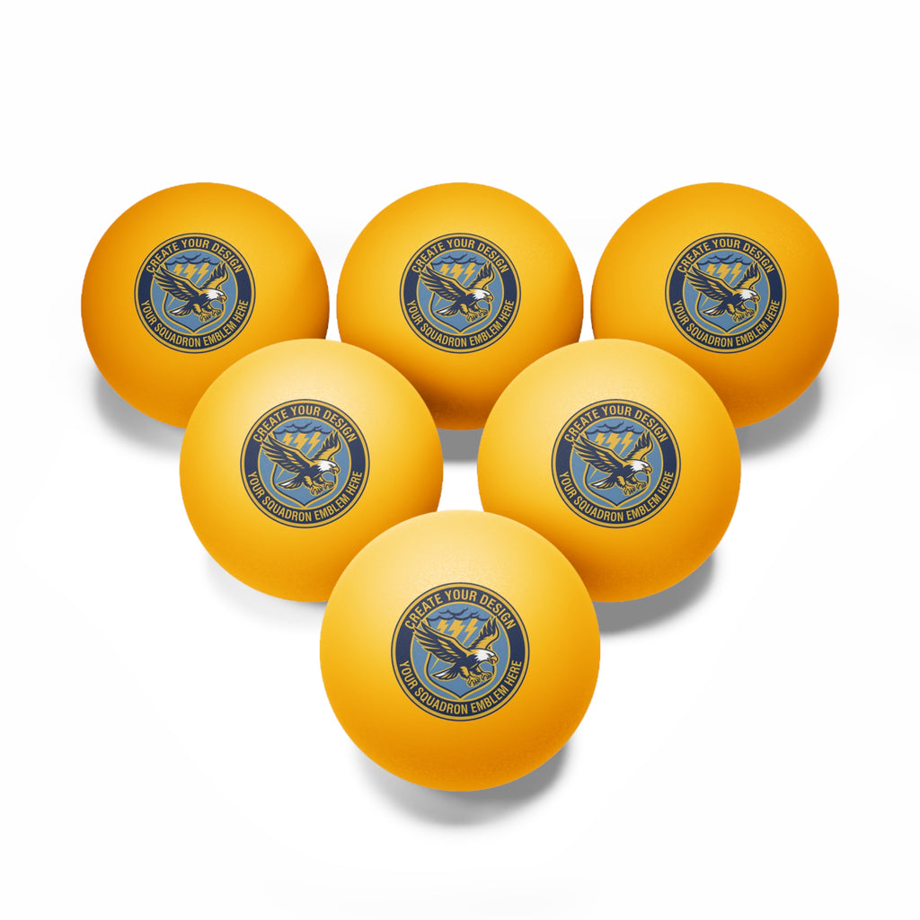 Custom Squadron Ping Pong Balls (6 pack)