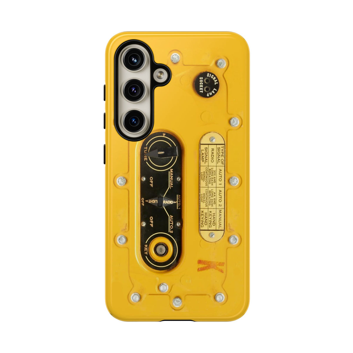 SCR-578 "Gibson Girl" Survival Radio Style Tough Phone Cases – Samsung Galaxy Compatible