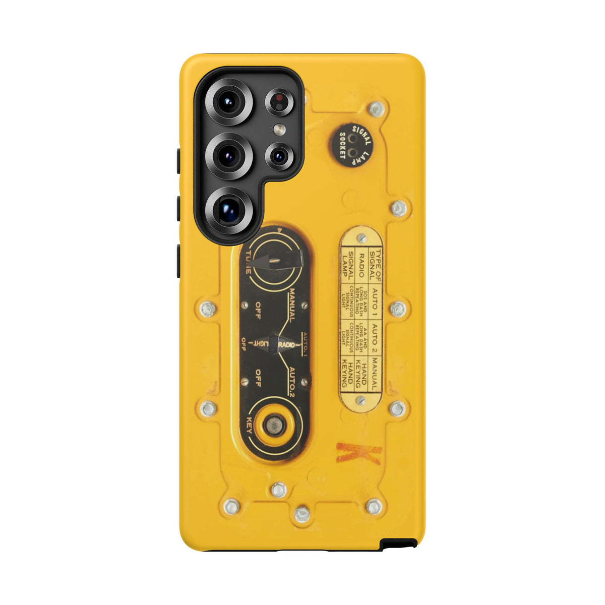 SCR-578 "Gibson Girl" Survival Radio Style Tough Phone Cases – Samsung Galaxy Compatible
