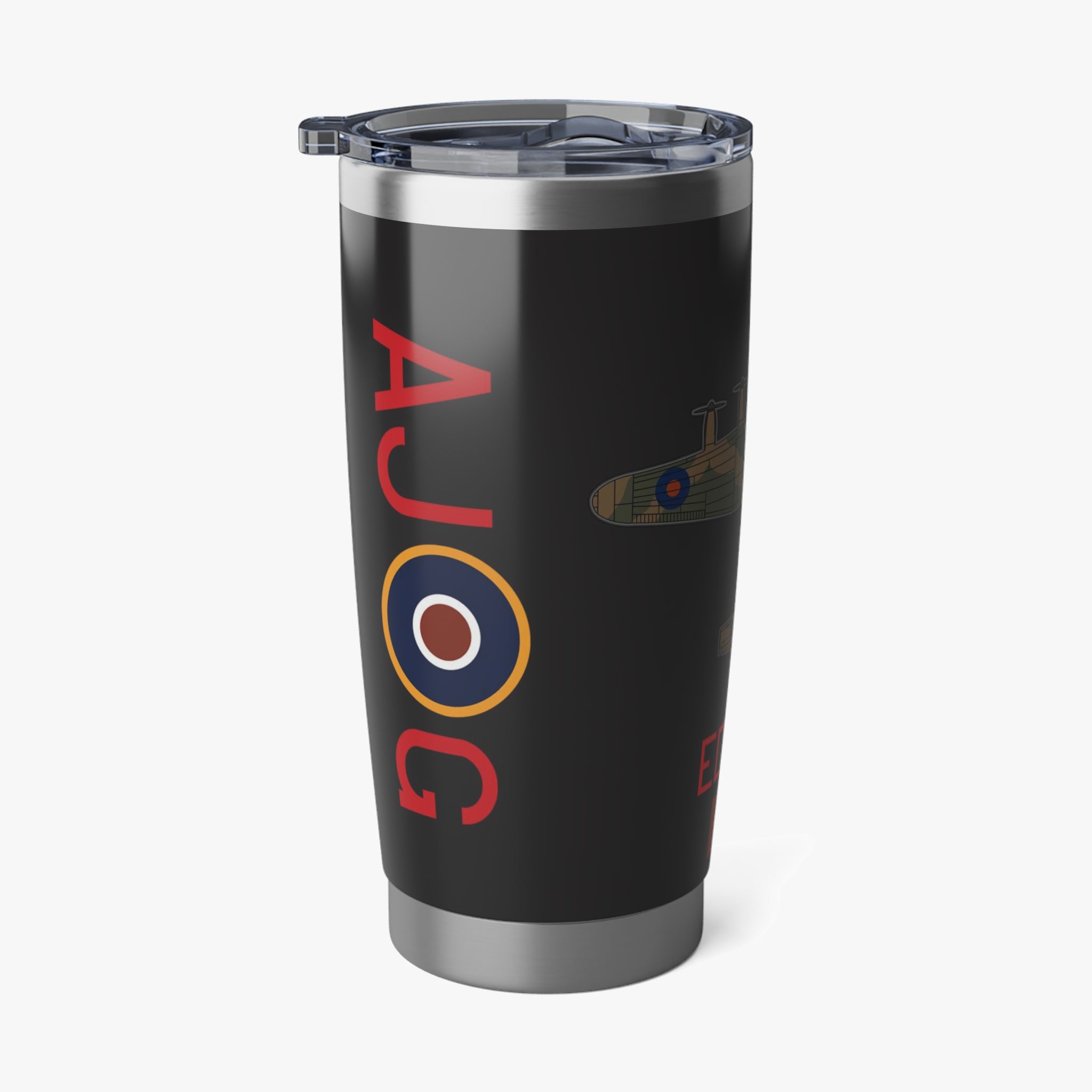 Lancaster "AJ-G" Inspired 20oz (590ml) Stainless Steel Tumbler - I Love a Hangar