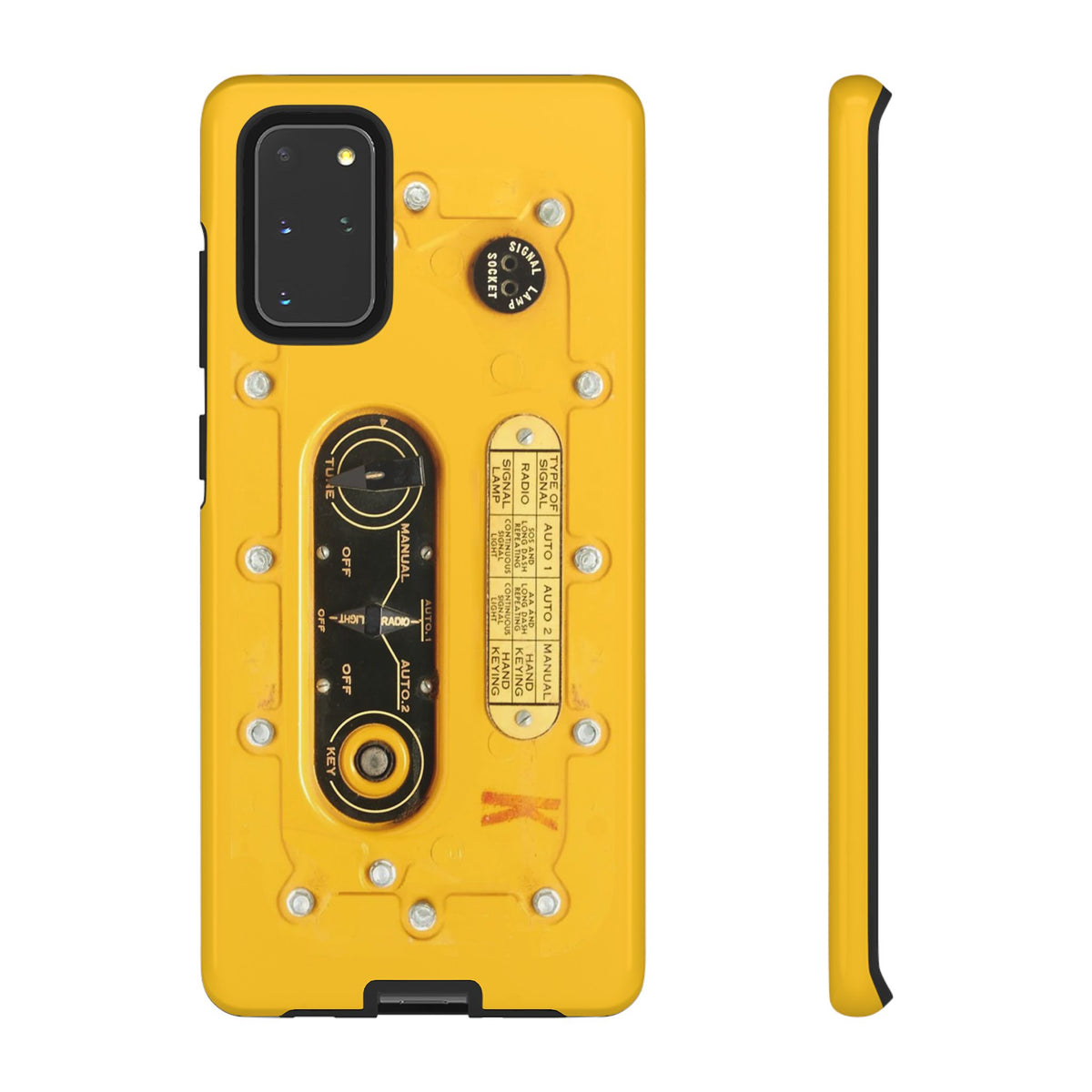 SCR-578 "Gibson Girl" Survival Radio Style Tough Phone Cases – Samsung Galaxy Compatible