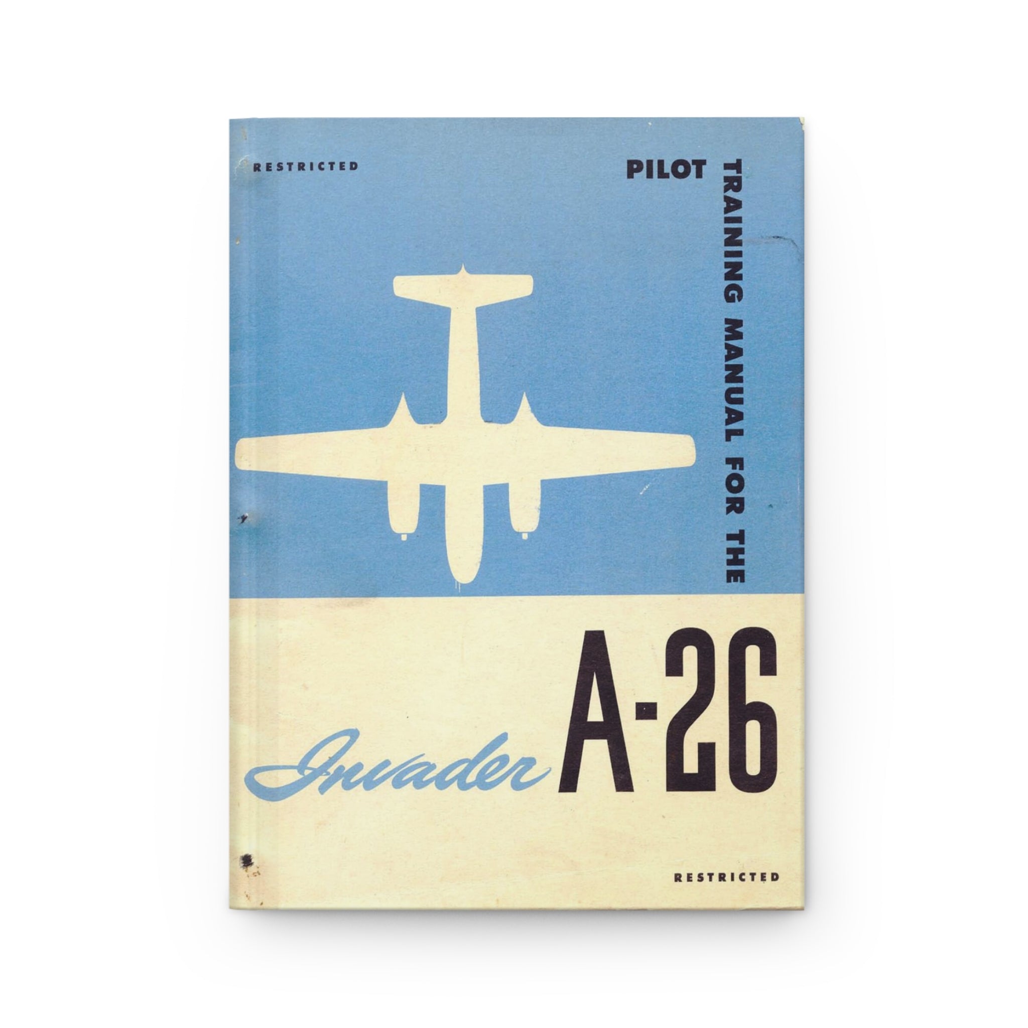 A-26 "Invader" Inspired Hardcover Journal - I Love a Hangar