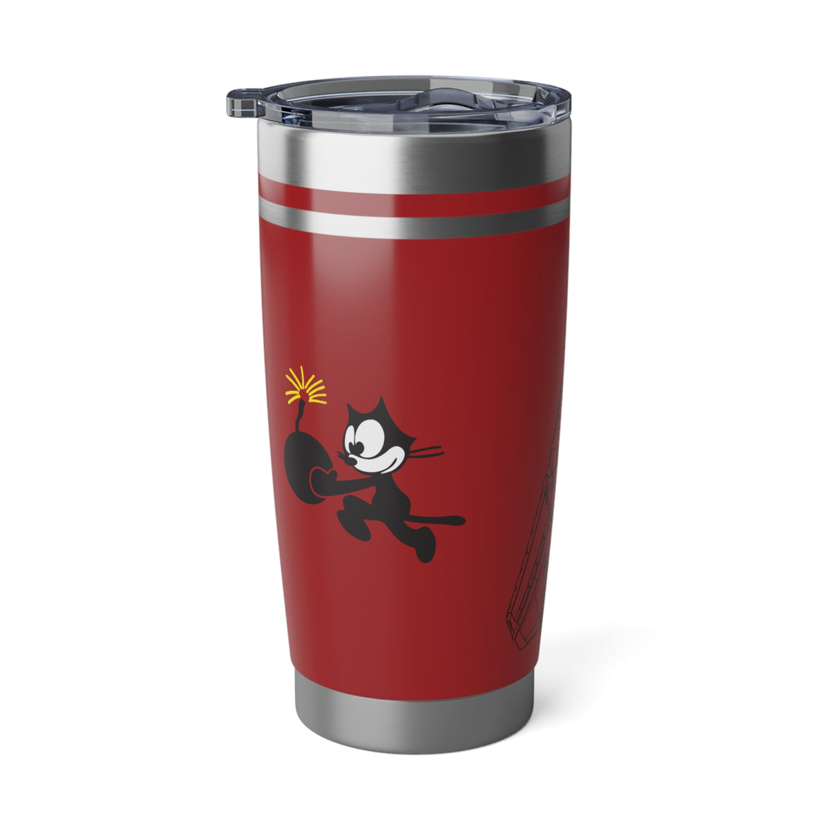 VF-31 "Tomcatters" 20oz (590ml) Stainless Steel Tumbler - I Love a Hangar