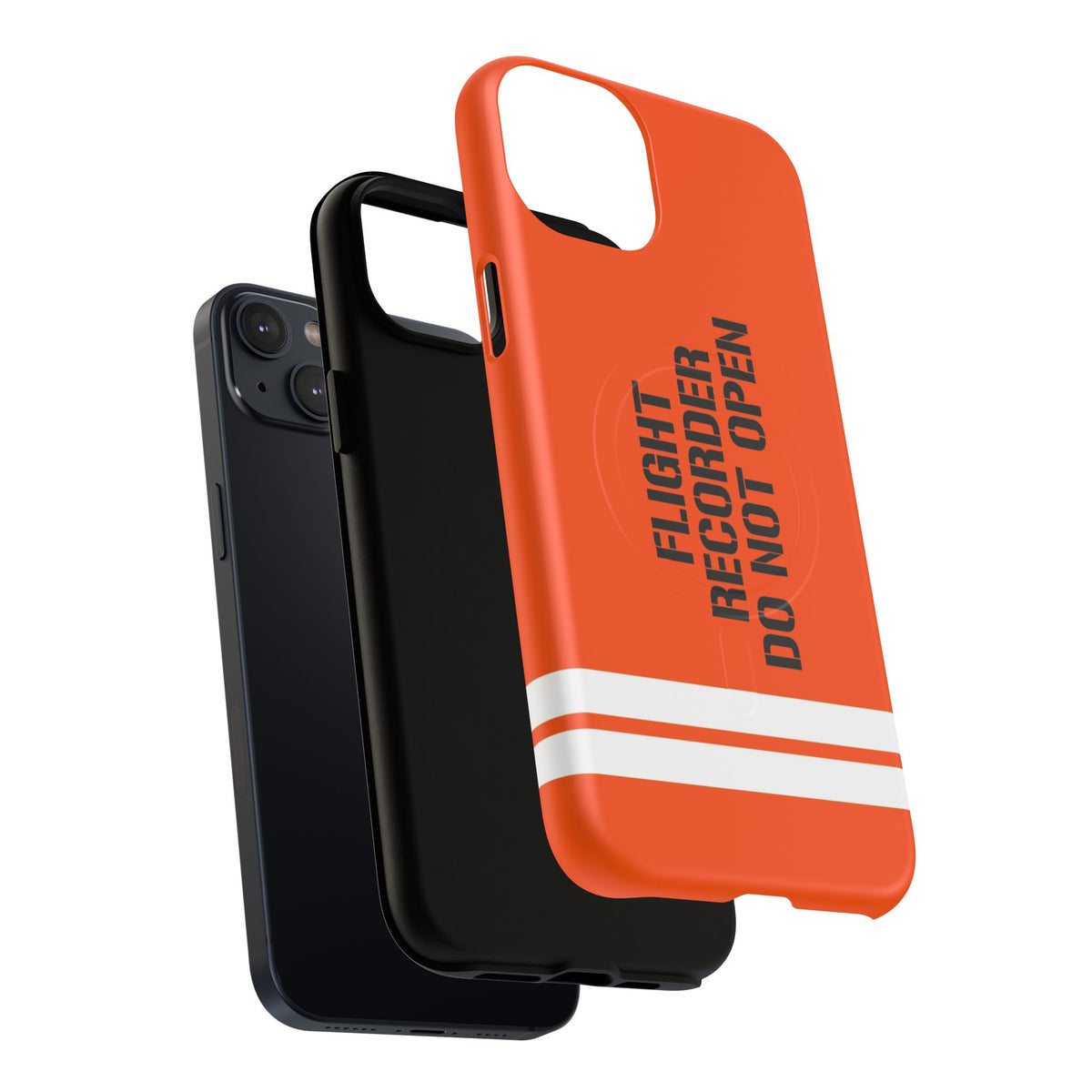 Flight Data Recorder Style Tough Magnetic Phone Cases – iPhone Compatible