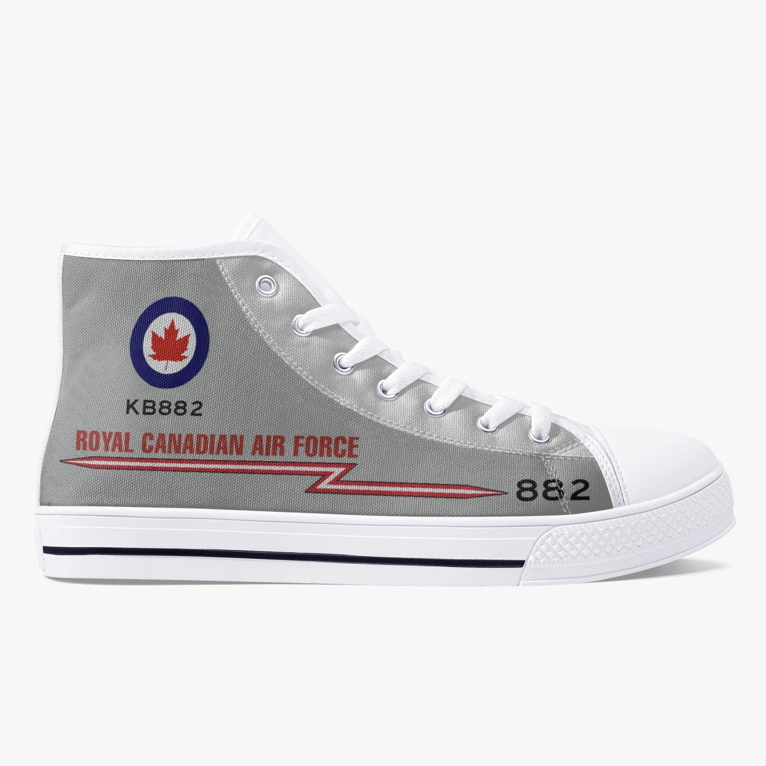 Lancaster KB882 High Top Canvas Shoes - I Love a Hangar