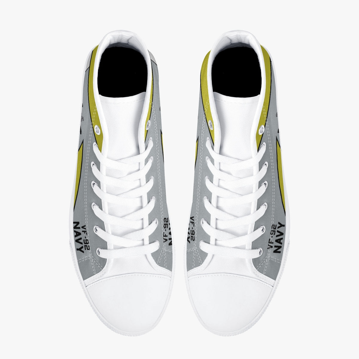 VF-92 "Silver Kings" High Top Canvas Shoes - I Love a Hangar