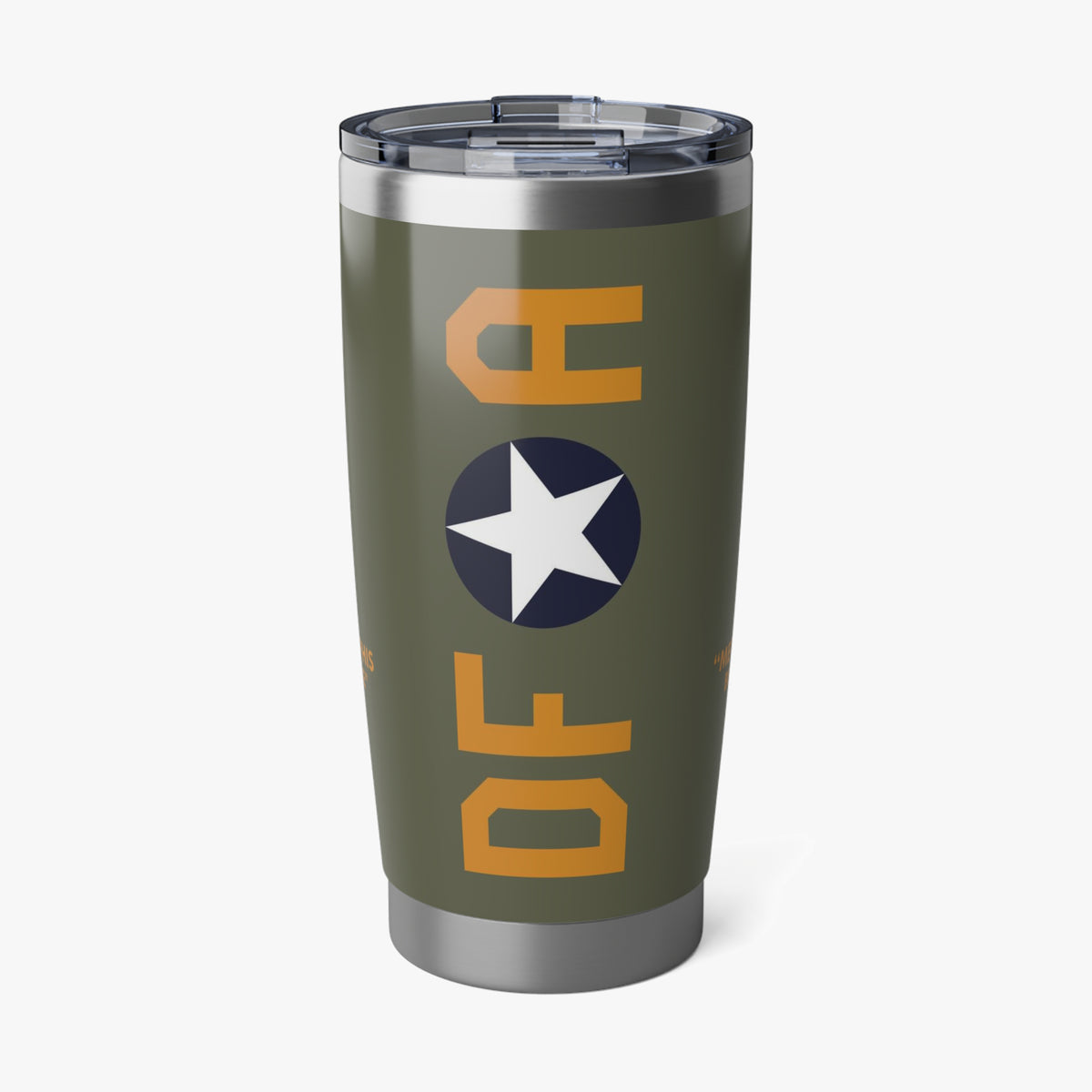B-17 "Memphis Belle" Inspired 20oz (590ml) Stainless Steel Tumbler - I Love a Hangar