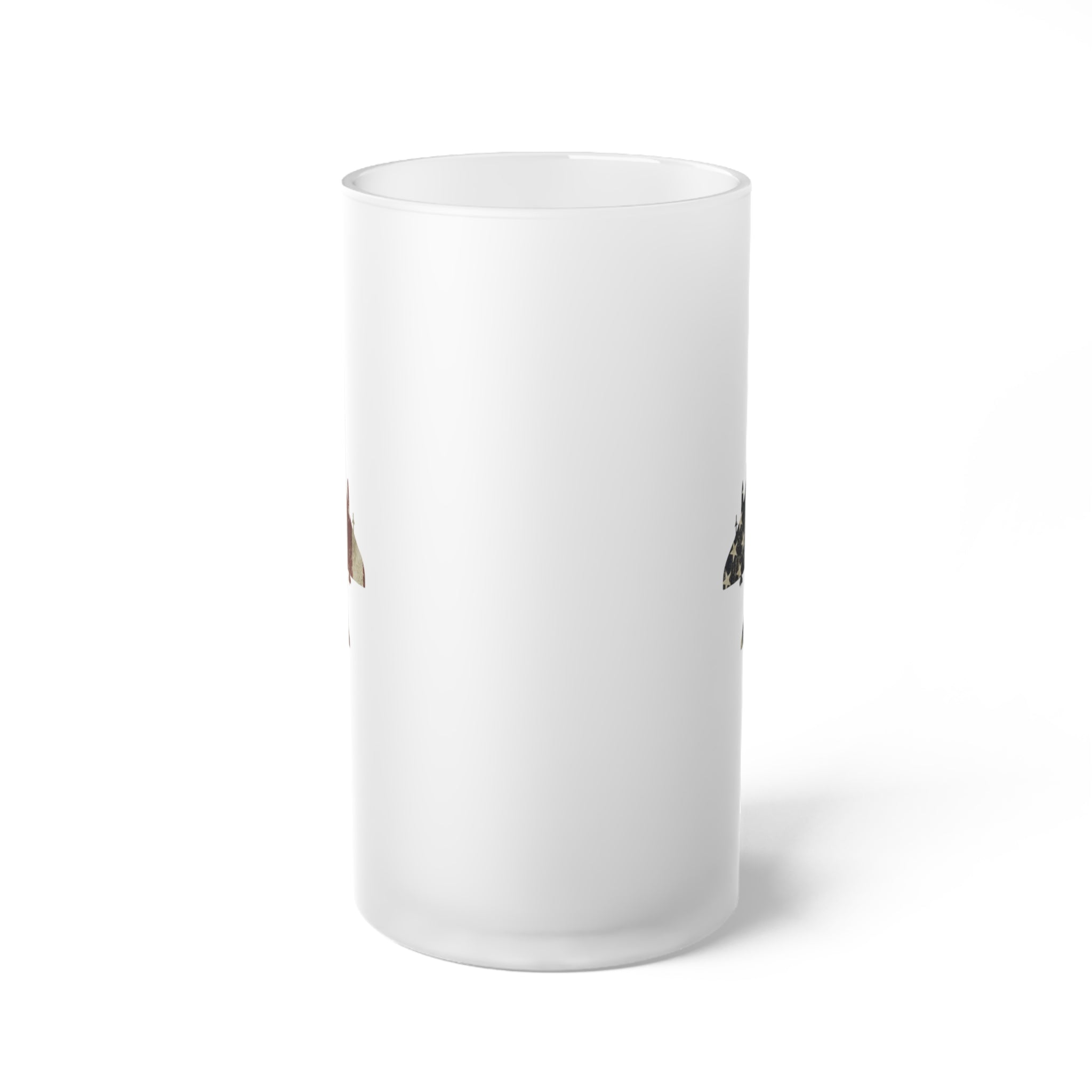 A-4 Skyhawk Frosted Glass 16oz (473ml) Beer Mug - I Love a Hangar