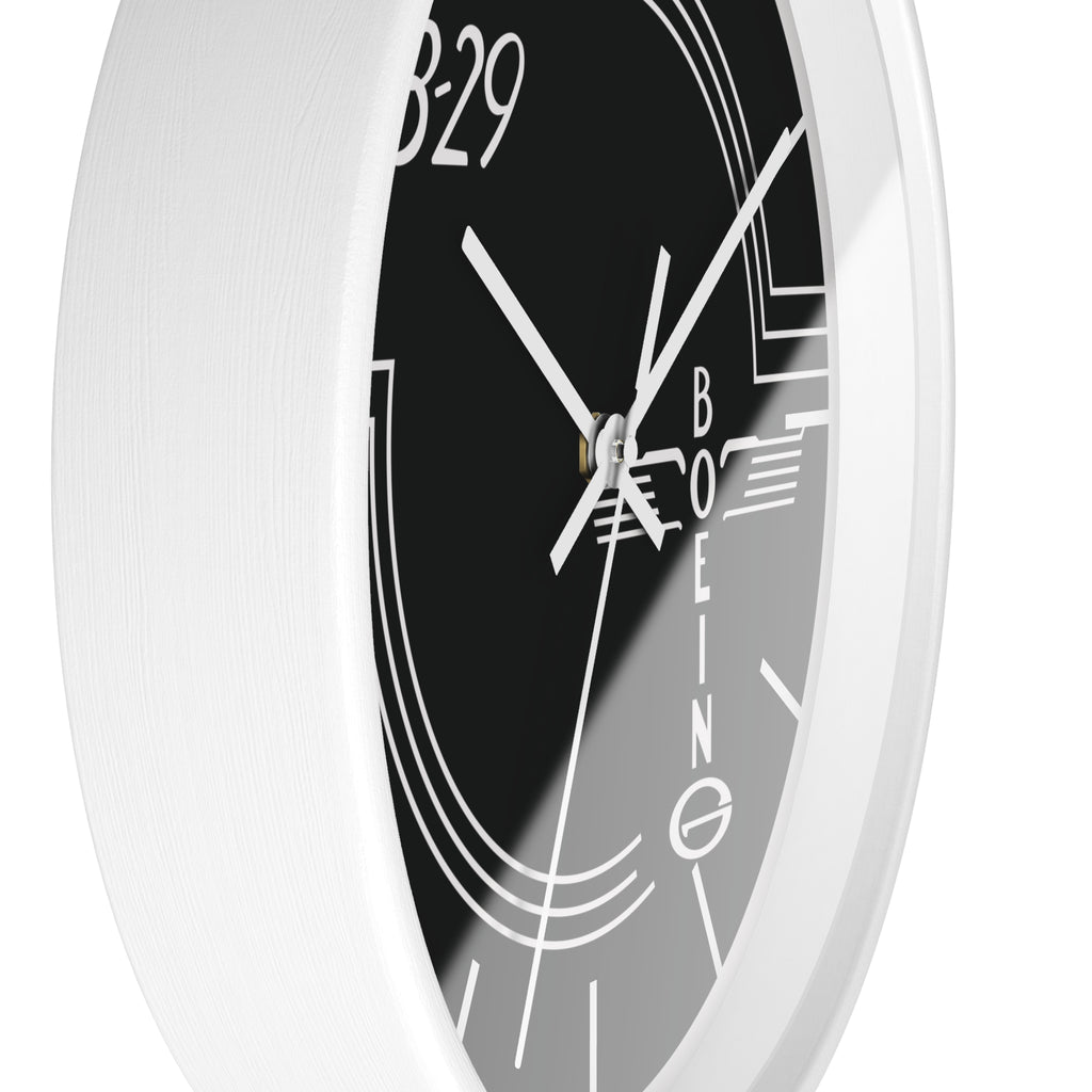 B-29 Yoke Cap Wall Clock - I Love a Hangar
