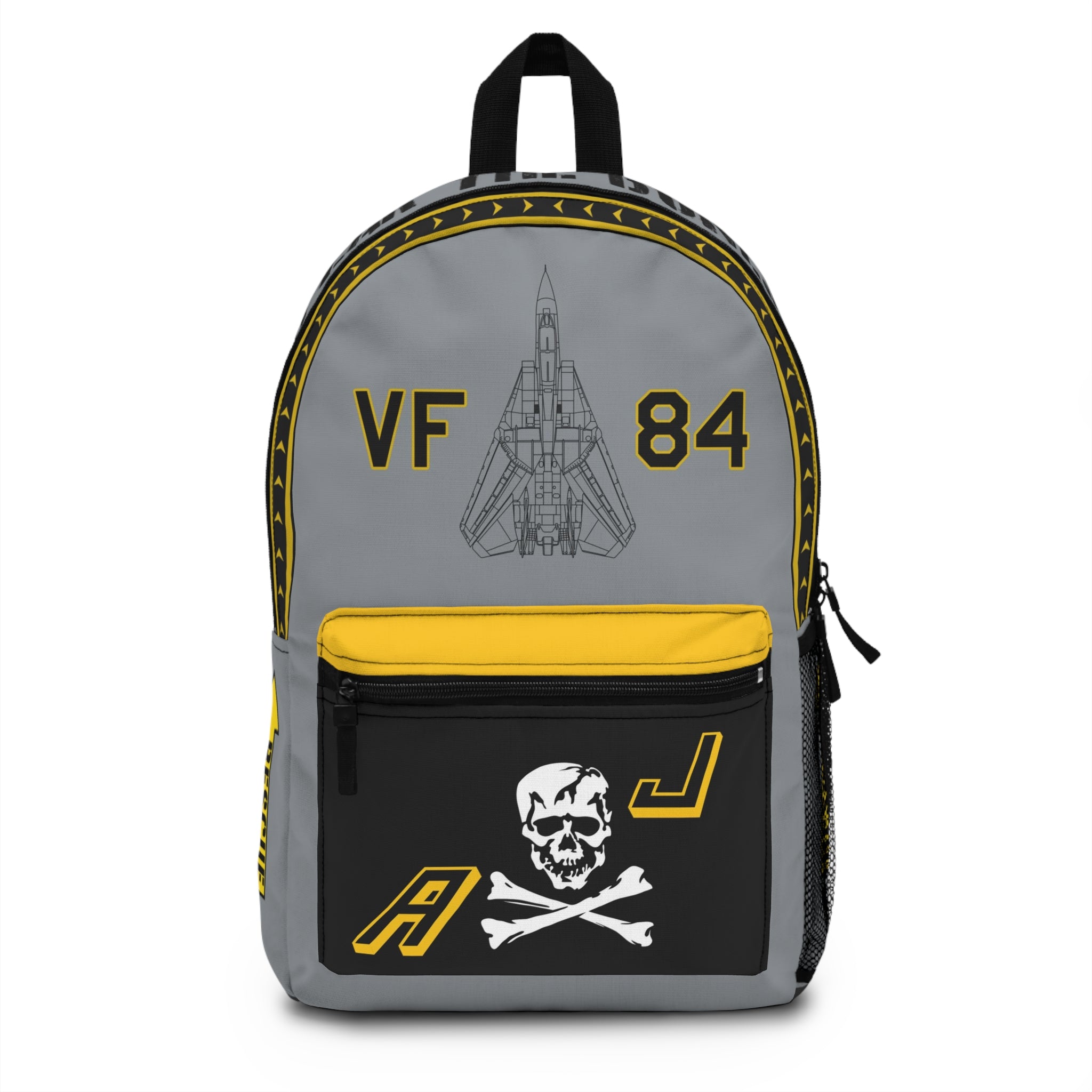 VF-84 "Jolly Rogers" Backpack - Grey - I Love a Hangar