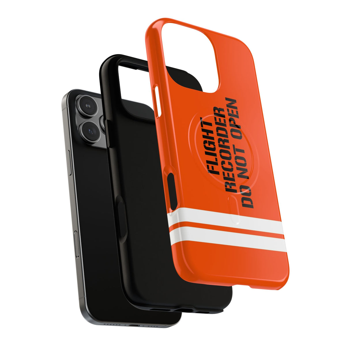 Flight Data Recorder Style Tough Magnetic Phone Cases – iPhone Compatible
