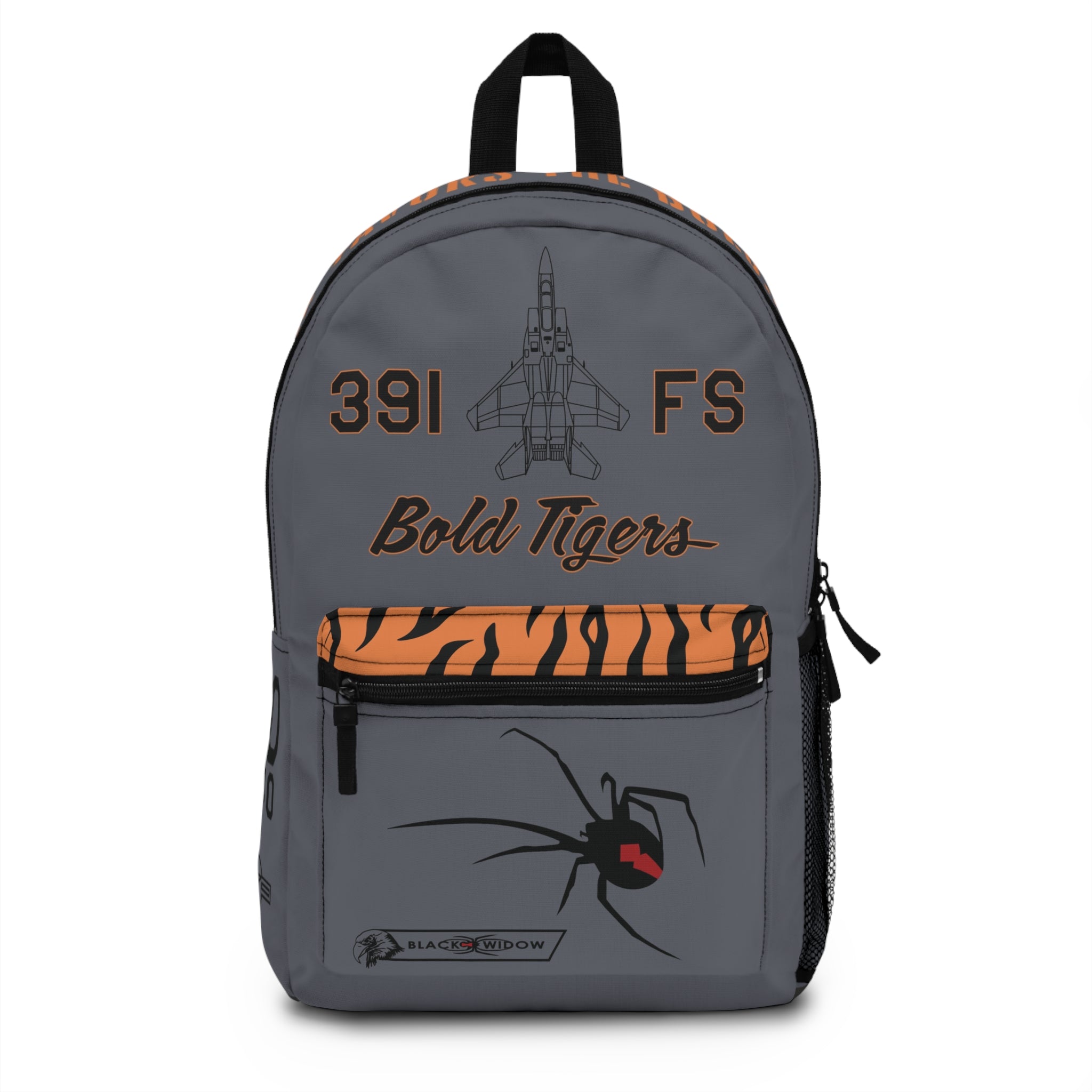 F-15  "Bold Tigers" Backpack - Black Widow Edition - I Love a Hangar