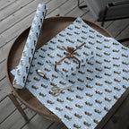 P-47 Thunderbolt Wrapping Paper -  Sky Blue