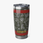 P-47 of Gabby Gabreski Inspired 20oz (590ml) Stainless Steel Tumbler - I Love a Hangar