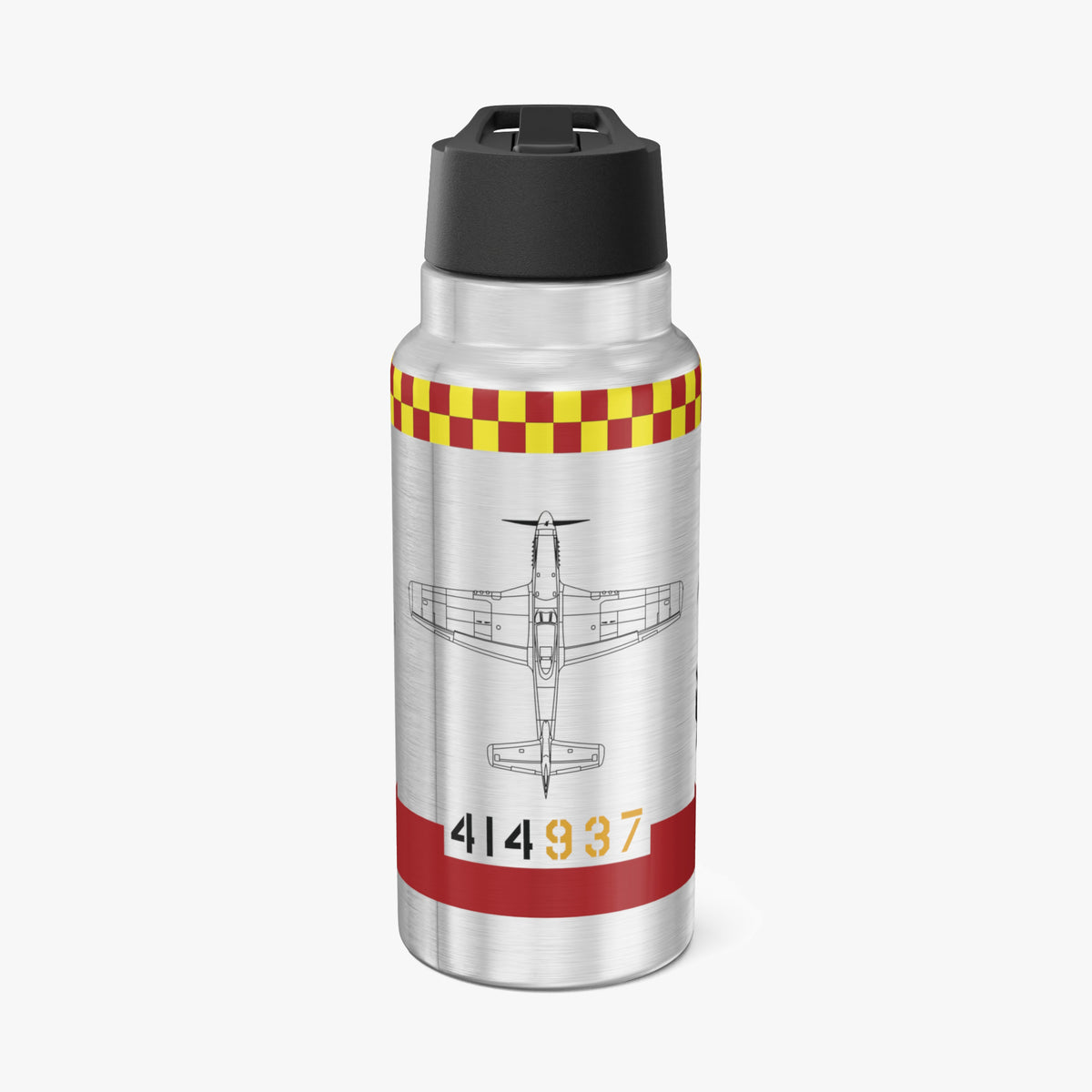 P-51 "Gentleman Jim" Tumbler, 32oz (950ml) - I Love a Hangar