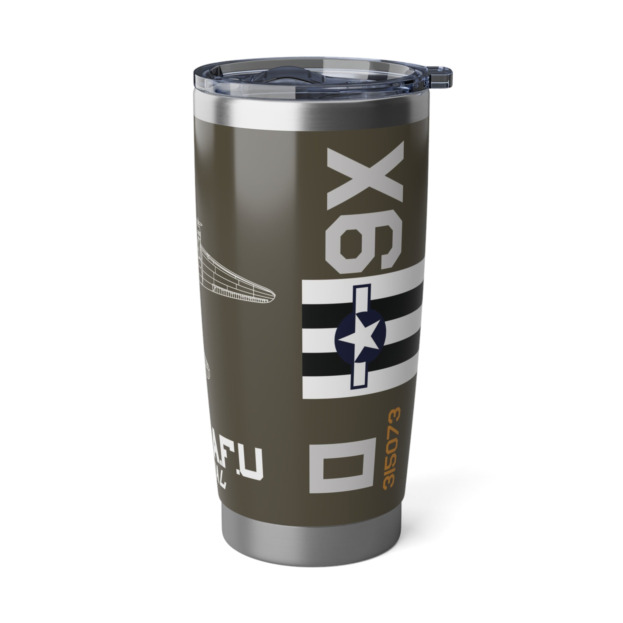 C-47 "The S.N.A.F.U Special" 20oz (590ml) Stainless Steel Tumbler