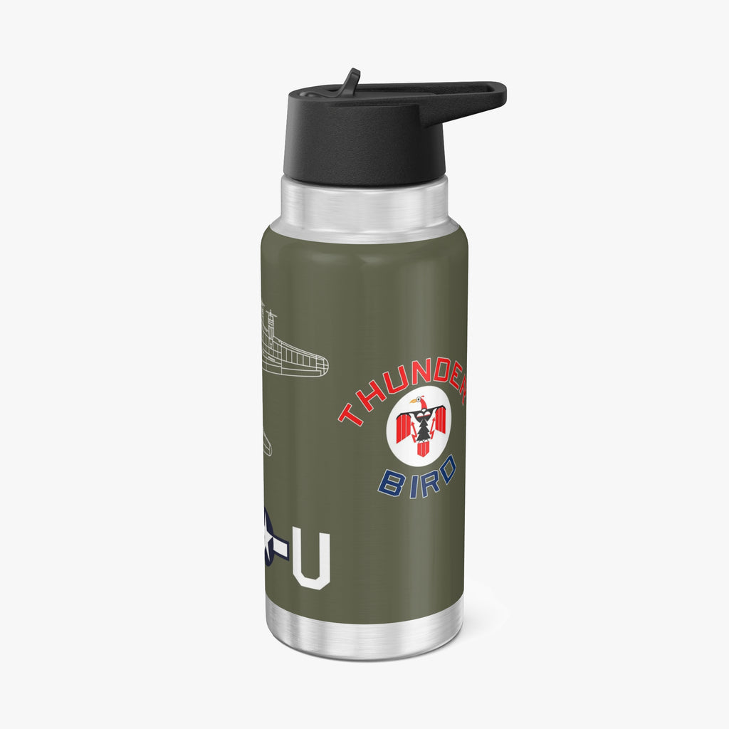 B-17 "Thunder Bird" Tumbler, 32oz (950ml) - I Love a Hangar