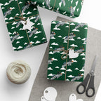 F-14 Tomcat Wrapping Paper -  Green - I Love a Hangar