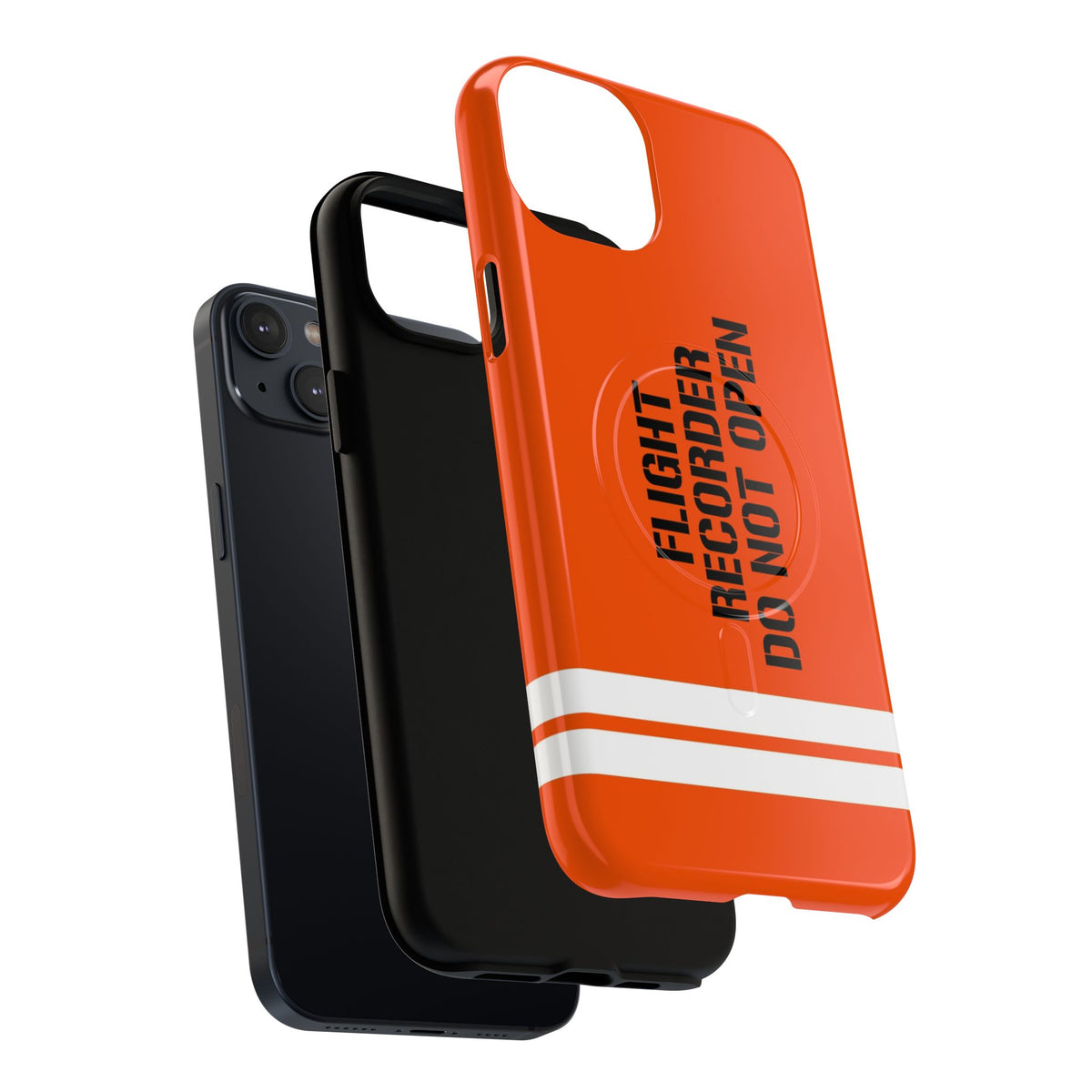 Flight Data Recorder Style Tough Magnetic Phone Cases – iPhone Compatible
