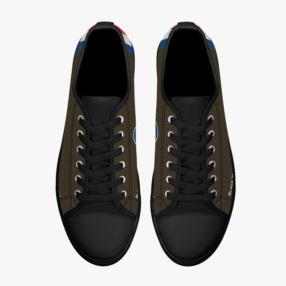Sopwith Triplane ‘Black Maria’ Low Top Canvas Shoes - I Love a Hangar