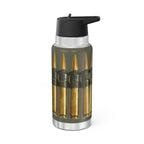 WWII .50 Cal Ammo Belt Tumbler, 32oz (950ml) - I Love a Hangar