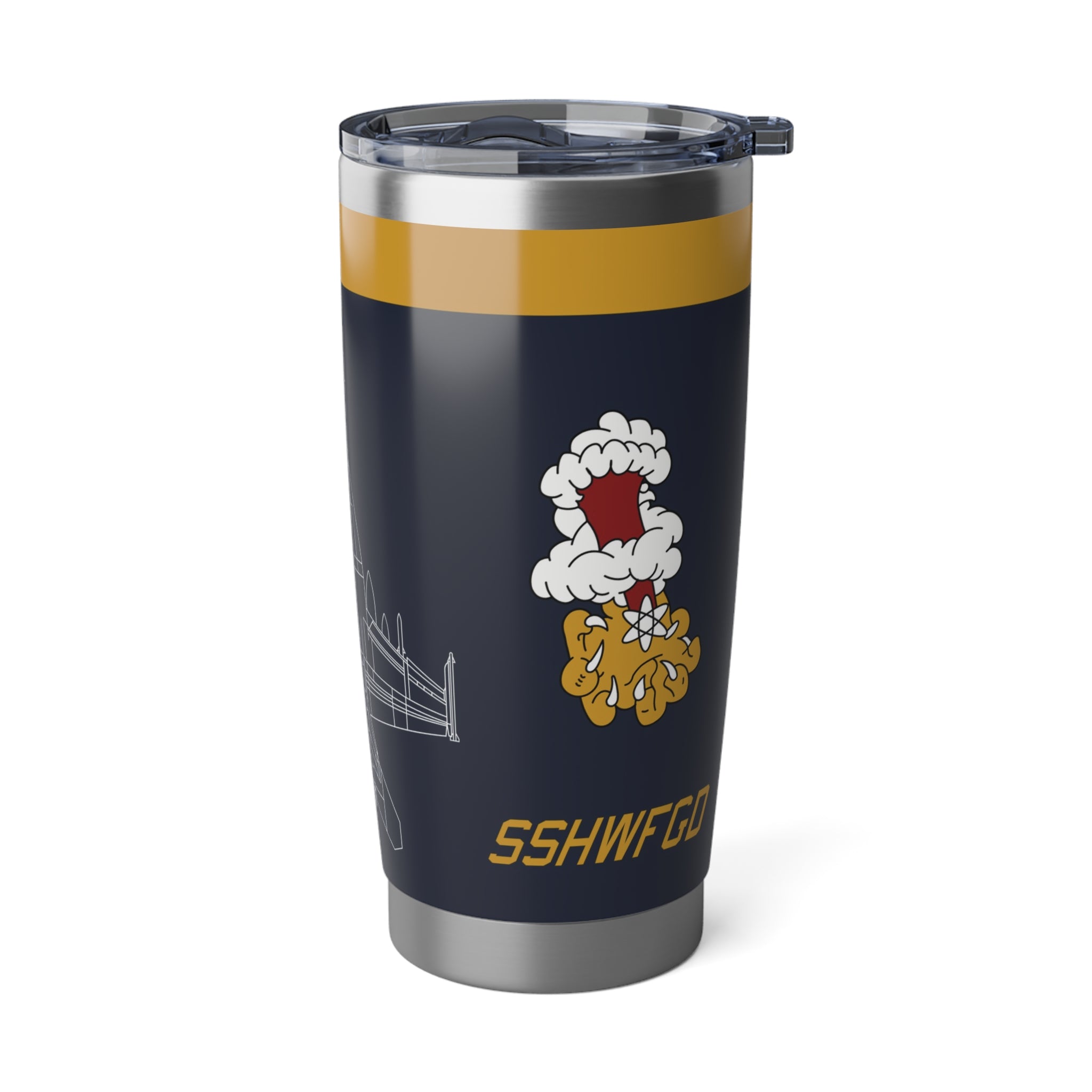 VFA-192 "Golden Dragons" 20oz (590ml) Stainless Steel Tumbler