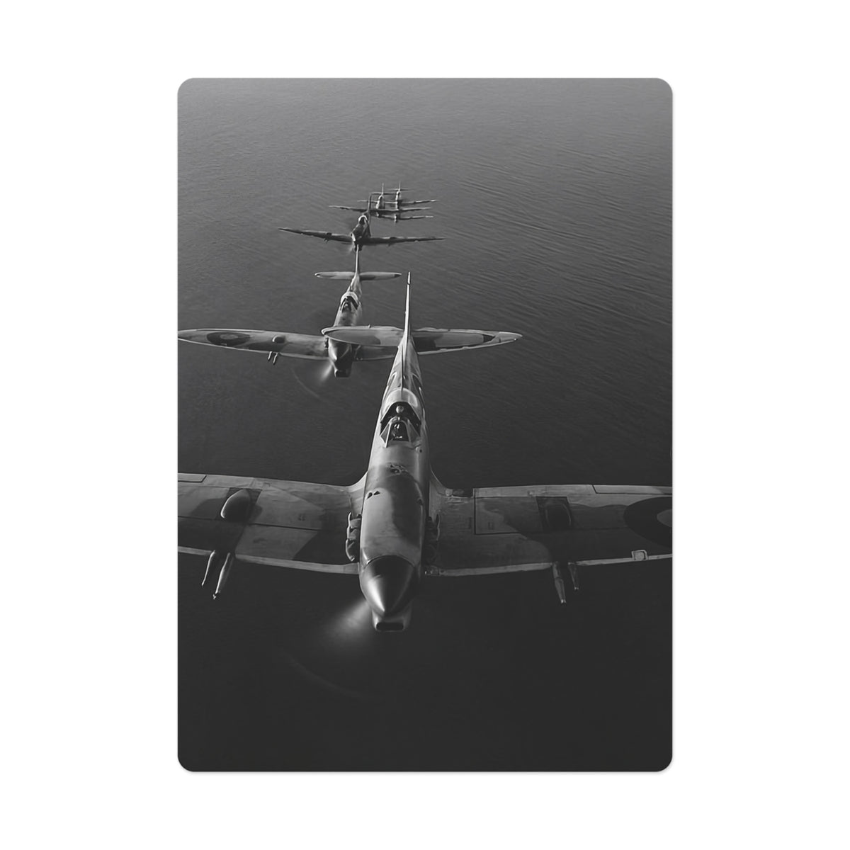 Spitfires in Line Astern Playing Cards - I Love a Hangar