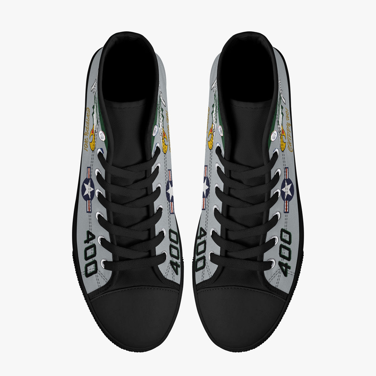 VFA-195 "Dambusters" High Top Canvas Shoes - I Love a Hangar
