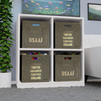 Vintage Style USAAF Felt Storage Box - I Love a Hangar