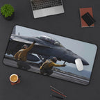 F/A-18 Super Hornet Launching Desk Mat - I Love a Hangar
