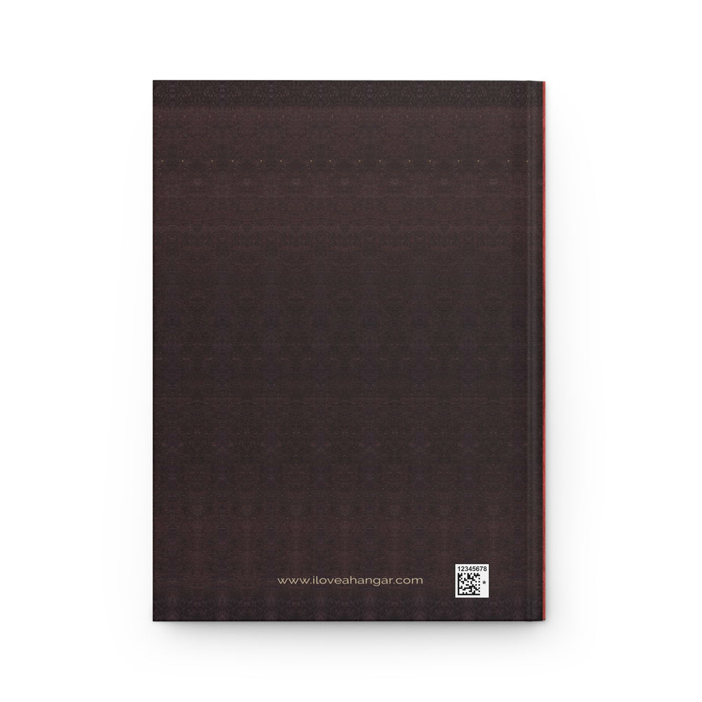Messerschmitt Me-262 Inspired Hardcover Journal - I Love a Hangar