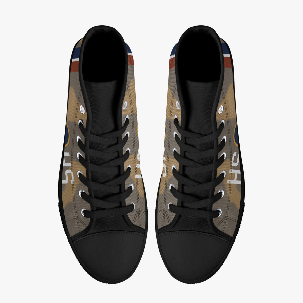 P-40 "HS-B" High Top Canvas Shoes - I Love a Hangar