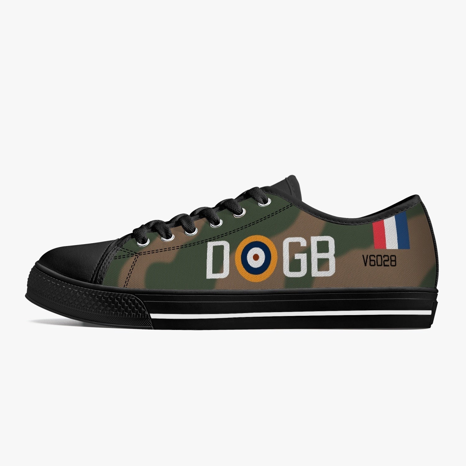 Blenhiem "GB-D" Low Top Canvas Shoes - I Love a Hangar