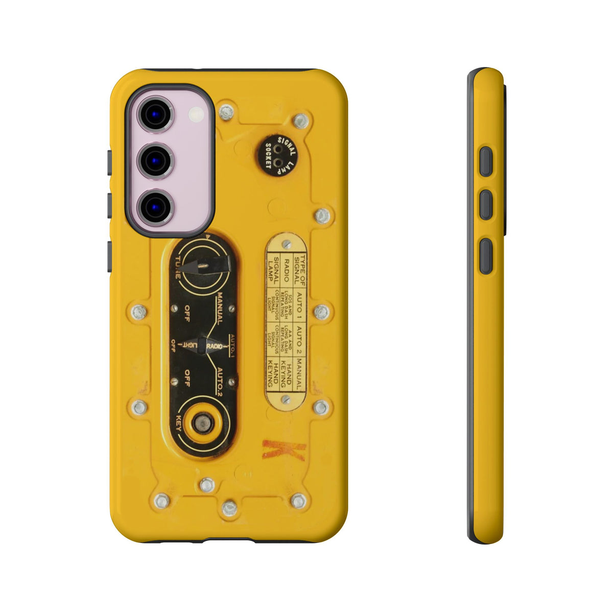 SCR-578 "Gibson Girl" Survival Radio Style Tough Phone Cases – Samsung Galaxy Compatible