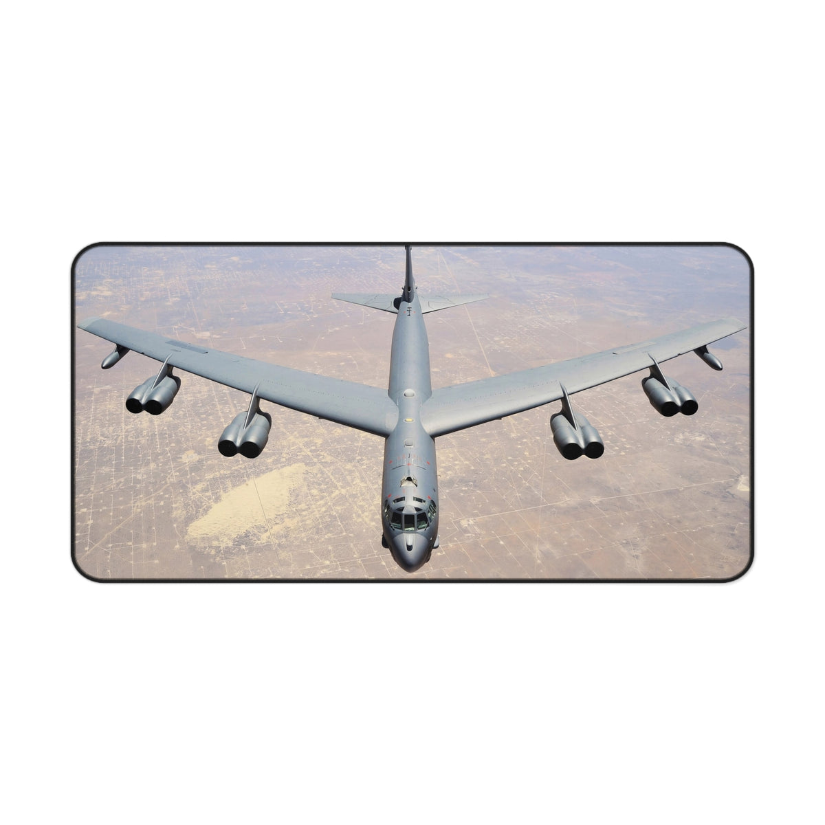 B-52 Stratofortress From Above Desk Mat - I Love a Hangar
