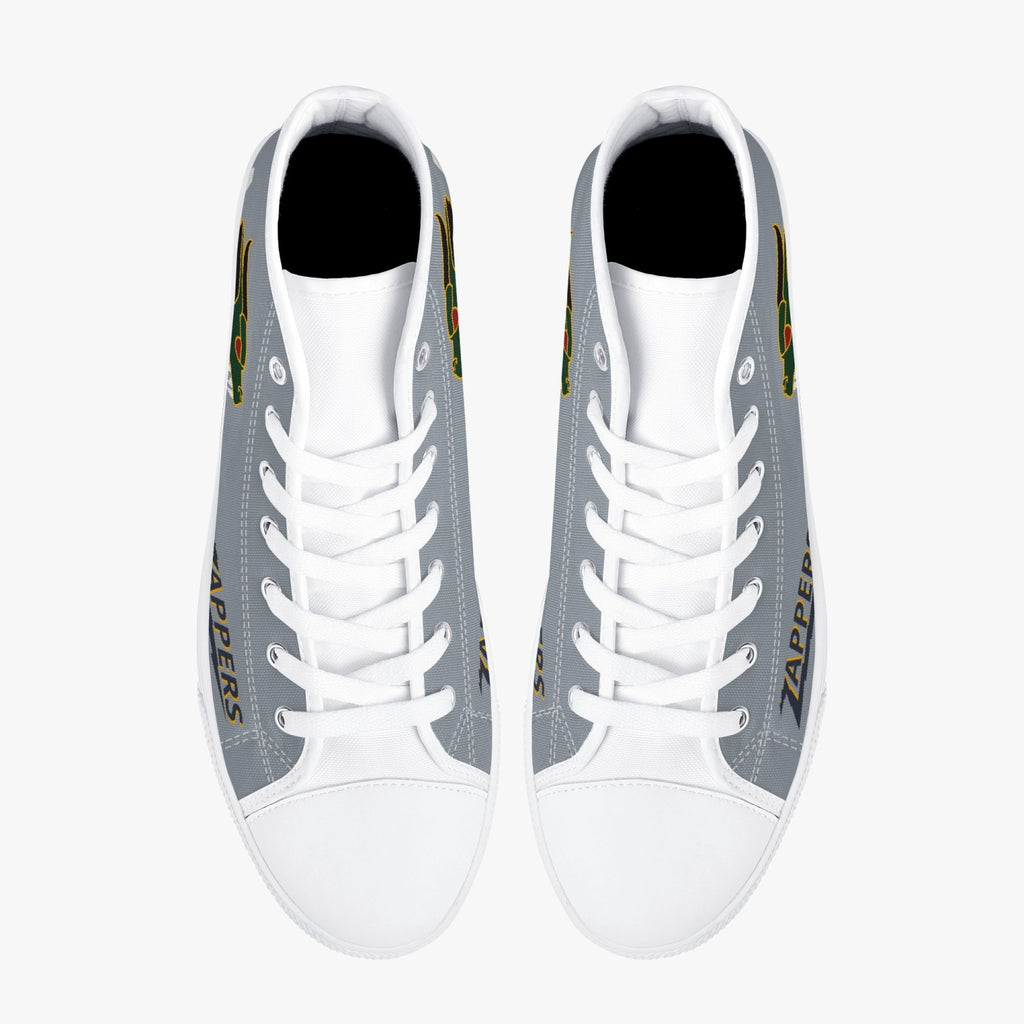 VAQ-130 "Zappers" High Top Canvas Shoes - I Love a Hangar