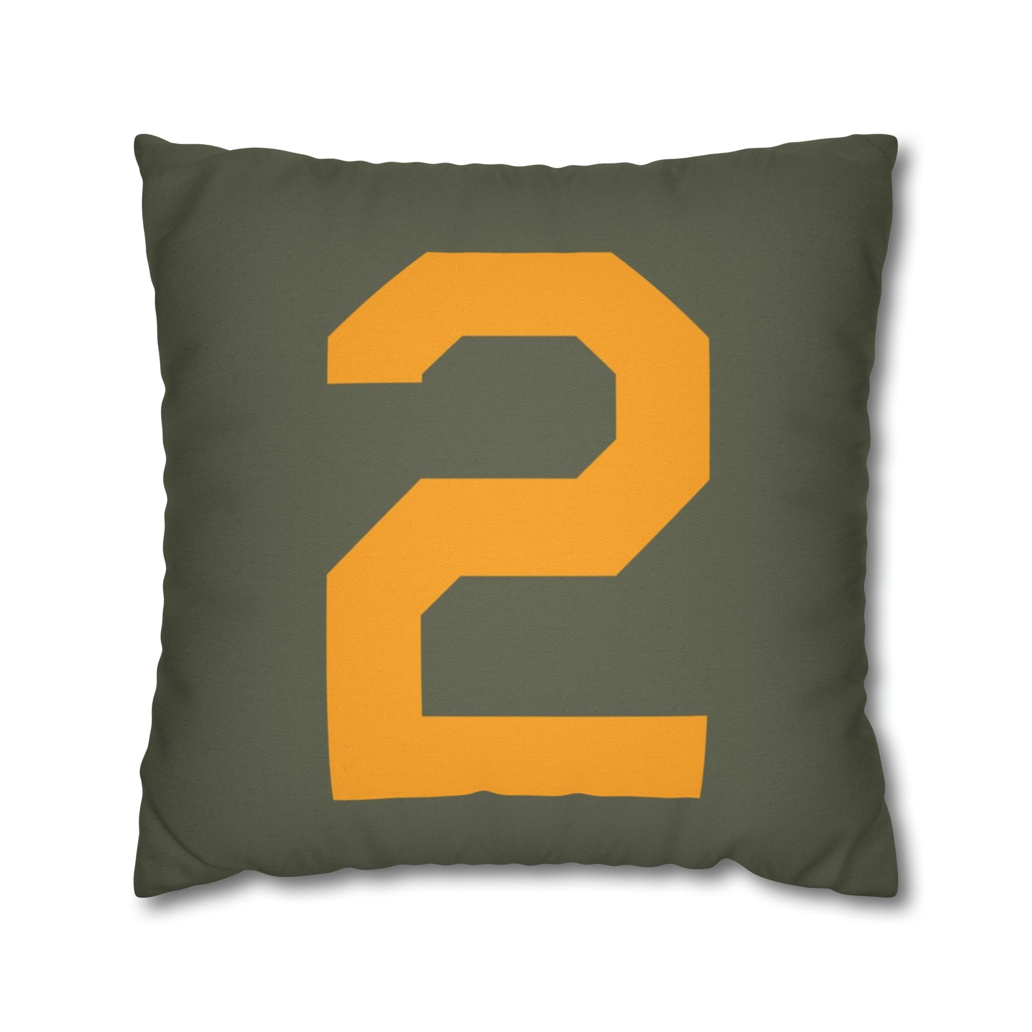 WWII USAAF Number "2" Square Pillowcase (Style C) - I Love a Hangar