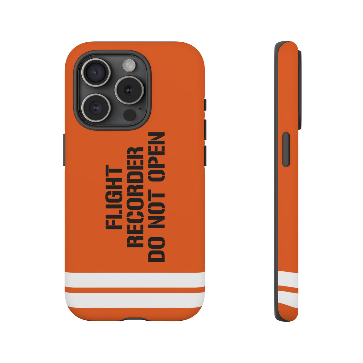 Flight Data Recorder Style Tough Phone Cases – iPhone Compatible