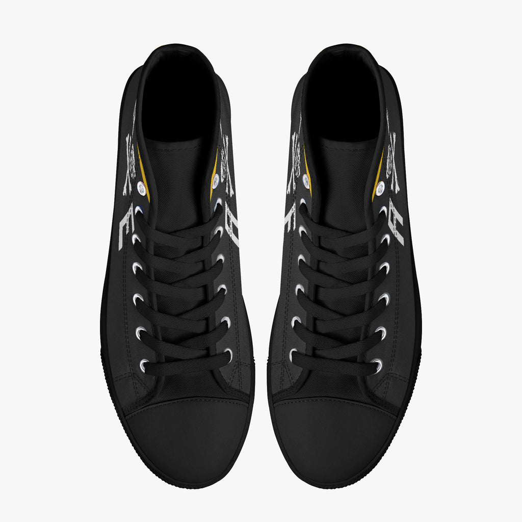 VF-84 "Jolly Rogers" High Top Canvas Shoes (Tail Code AE) - I Love a Hangar