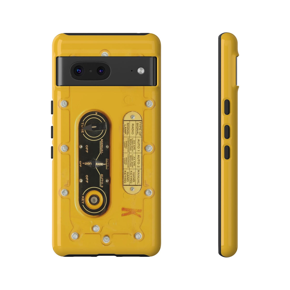 SCR-578 "Gibson Girl" Survival Radio Style Tough Phone Cases – Google Pixel Compatible