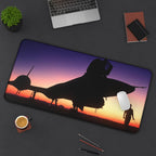 SR-71 "Blackbird" Sunset Desk Mat - I Love a Hangar