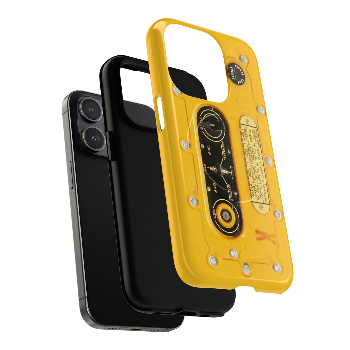 SCR-578 "Gibson Girl" Survival Radio Style Tough Magnetic Phone Cases – iPhone Compatible